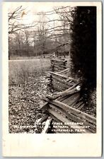 RPPC fence entrance merwether lewis national monument hohenwald TN tennessee  picture