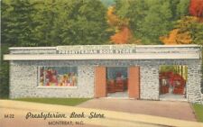 Montreat North Dakota Postcard Presbyterian Bookstore Culberson linen 21-5452 picture