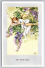Postcard Signed Rene Cloke The Vetch Fairy picture
