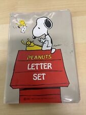 Vtg 1965 Snoopy Peanuts  Letter Set  Stationary Butterfly Originals Hong Kong picture