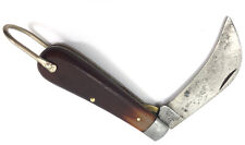 Vintage Camillus Hawksbill Liner Lock Folding Pocket Knife 1292-LT picture