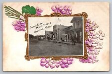 South Side Main Street Houston Minnesota MN 1908 Postcard picture