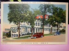 Avon New York livingston hotel liquor store tap room old cars route 5 20 picture