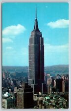 Vintage Postcard New York NY NYC Empire State Building G12 picture