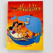 Disney's Aladdin Hard Cover Book Vintage 1992 Near Mint LGBS03 picture