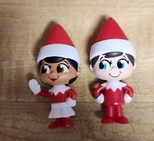 Rare Smoko Elf On The Shelf Mini ELVES Girl And Boy Elf Dolls 2 1/4