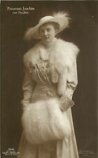 German Royalty RPPC 7500 Princess Joachim of Prussia Fabulous White Outfit, Furs picture