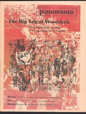 Woodstock 1969 Music Festival on cover Panorama Newspaper August 23 Original picture