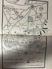 1920’S Map of 1793 Campaign: Battle of Wattignies French Revolutionary War C7D19 picture