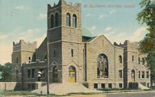 Winfield KS, Kansas - Methodist Episcopal Church - pm 1913 - DB picture