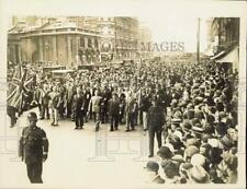 1933 Press Photo London Jews stage demonstration in Hyde Park, England picture