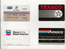 4 Expired Credit Card Husky Flying J, Texco, Amco, & Chevron National Travel picture