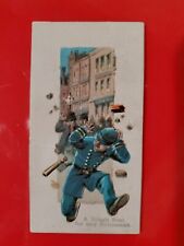 1888 N86 Duke Cigarettes PERILOUS OCCUPATIONS - A Tough Beat For Any Policeman picture