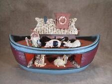 Pete Apsit Noah’s Ark Animals 6 pc SS Holy Herd Boat Figurines READ picture