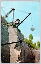 Derrick Crane Vermont Verde Antique Marble Quarry Bank Proctor VT UNP Postcard picture