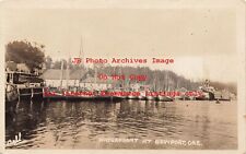 OR, Newport, Oregon, RPPC, Fishing Boats, Waterfront, Ball Photo picture