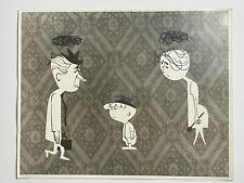 1950's Ray Patin DEPRESSED FAMILY Commercial Animation Pic 11x14