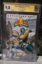 Mighty Morphin Power Rangers #50 CGC 9.8 JASON DAVID FRANK SIGNED  picture