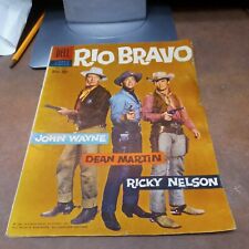 Rio Bravo-Four Color Comics #1013 Dell 1959 John Wayne-Dean Martin-Ricky Nelson picture