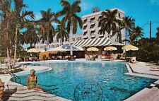 Riverside Hotel Poolside Exterior Fort Lauderdale FL Postcard Posted 1975 picture