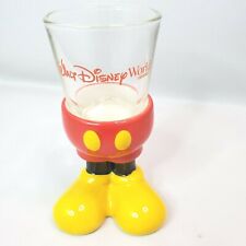 Vintage Disney World Disney Land Mickey Mouse Body Shot Glass Man Cave Bar picture