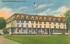 BEACHWOOD HOTEL POSTCARD NARRAGANSETT RI RHODE ISLAND 1940s picture