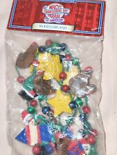 Christmas Garland Macy's Thanksgiving Day Parade Balloons Deco Wood, New Vintage picture