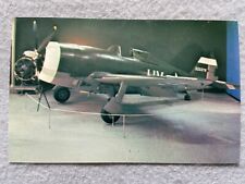 Republic P-47D Thunderbolt Vintage Airplane Postcard picture