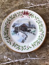LENOX annual HOLIDAY PLATE for 2007 17th Series 10 3/4” picture