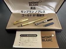 Montblanc Noblesse Gold Fountain Pen EF Extra Fine picture