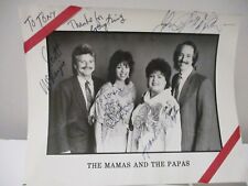 Mamas & Papas  *SIGNED PHOTO* John Phillips, Mackenzie Phillips + Scott & Spanky picture