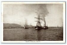 1912 Galleon Ship Steamer Ferry Harbor Portland Oregon Vintage Antique Postcard picture