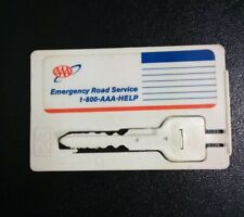 Vintage AAA Emergency Plastic Key #26 Style #8025 picture