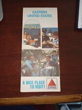 Vintage Eastern United States Road Map ..Citgo 1972 picture