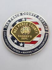 NEZ Perce County Sheriff Department 1.75