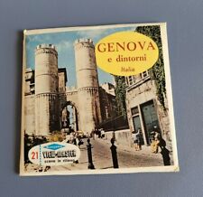 Rare C046 Genova e Dintorni Surroundings Genoa Italy view-master 3 Reels Packet picture
