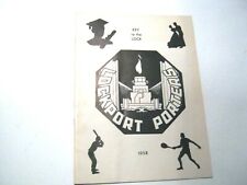 1958 Lockport Porters Key to the Lock Softcover Yearbook picture