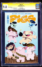 Pigs #1 Convention Variant CGC 9.8 SS Ben Mccool - Katie Cook Animal Cover NM  picture