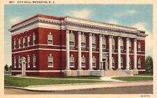 Postcard NJ Bridgeton New Jersey City Hall 1933 Linen Vintage PC e639 picture