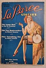 La Paree Stories September 1933 - Pinup Magazine - Fair picture