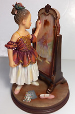 Vintage Mama Says 'Believe In Yourself' Resin Figurine on Base 6 inches High picture