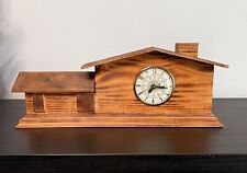 Vintage Wooden House Clock picture