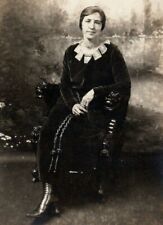 Lakewood Ohio RPPC Postcard Alva A. Cabot ID'd Pretty Young Woman 1920 MC picture