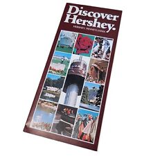 Vtg 70's Discover Hershey PA Travel Brochure Poconos Attractions Park Chocolate picture