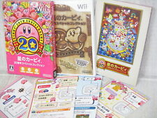 STAR KIRBY 20th Anniversary Special Collection 2012 Art Book w/Wii & CD Nintendo picture
