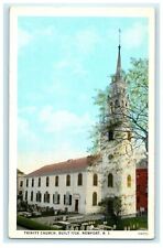 1910 Trinity Church, Built in 1726, Newport Rhode Island RI Postcard picture