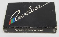Revolver West Hollywood Gay Video Bar Santa Monica Blvd California Matchbook picture