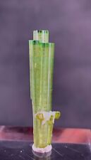 Mesmerizing Green TOURMALINE Terminated Crystals Tower Shape Crystal picture