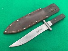💯1880-1906 ALFRED WILLIAMS SHEFFIELD BOWIE KNIFE w SHEATH picture