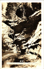 Upper Gorge, Old Mans Cave, Near Logan RPPC Postcard Unposted picture